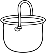 Cauldron coloring page free printable coloring pages