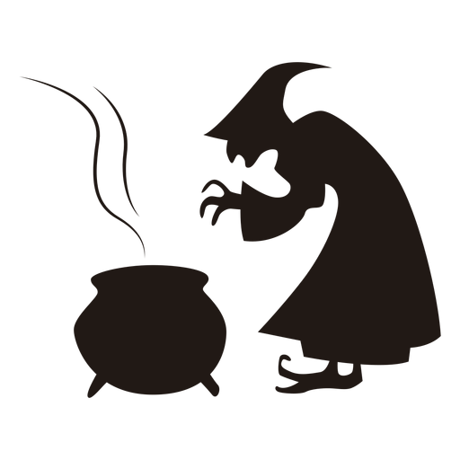 Halloween witch cooking silhouette png image download as svg vector eps or psd get halloween witch cookiâ halloween witch cricut halloween halloween painting