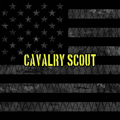 Cavalry scout art page of