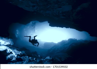 Cave diving images stock photos vectors