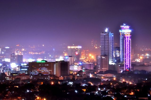 Cebu city skyline cebu city cebu cool places to visit