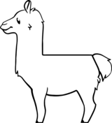 Llama coloring pages free coloring pages