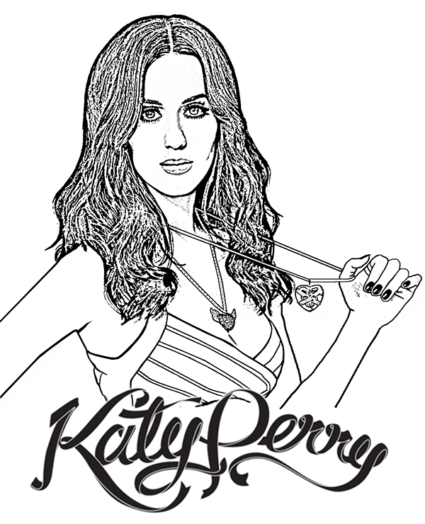 Katy perry coloring page for children and adults download and print for free on topcoloringpagesnet katâ adult coloring pages coloring pages hip hop artwork