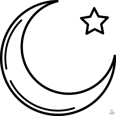 Exciting moon coloring pages for kids and adults