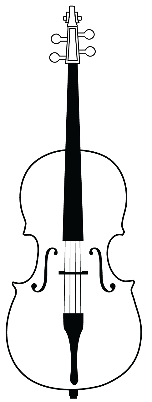 Cello svg free use by romansiii on