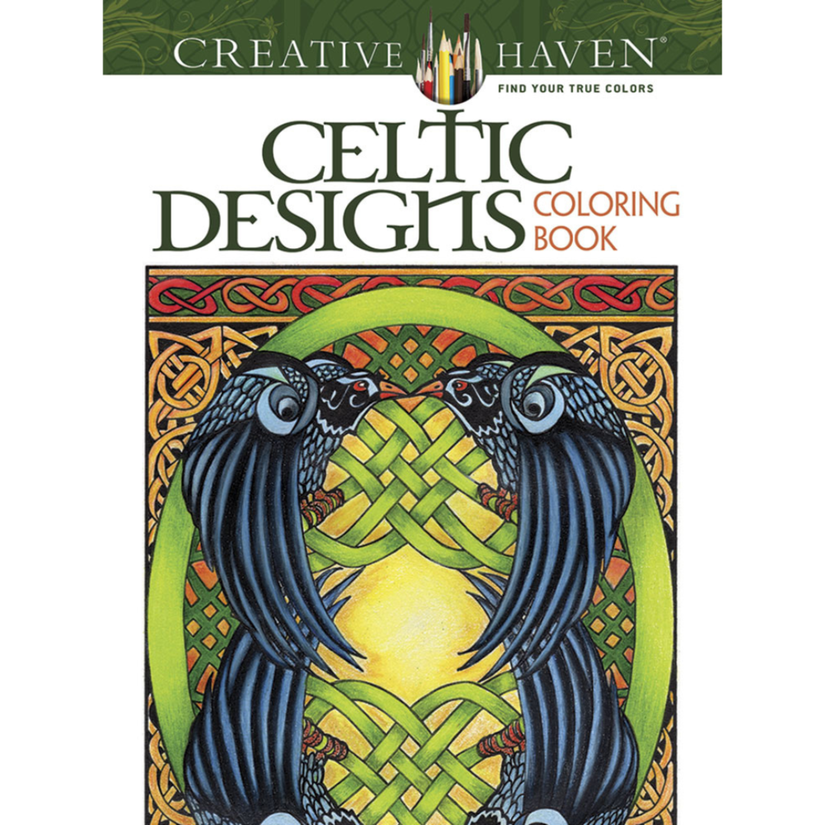 Creative haven colouring book celtic designs