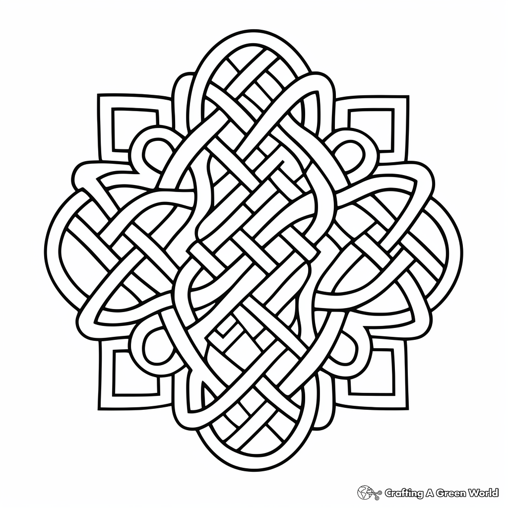 St patricks coloring pages for adults