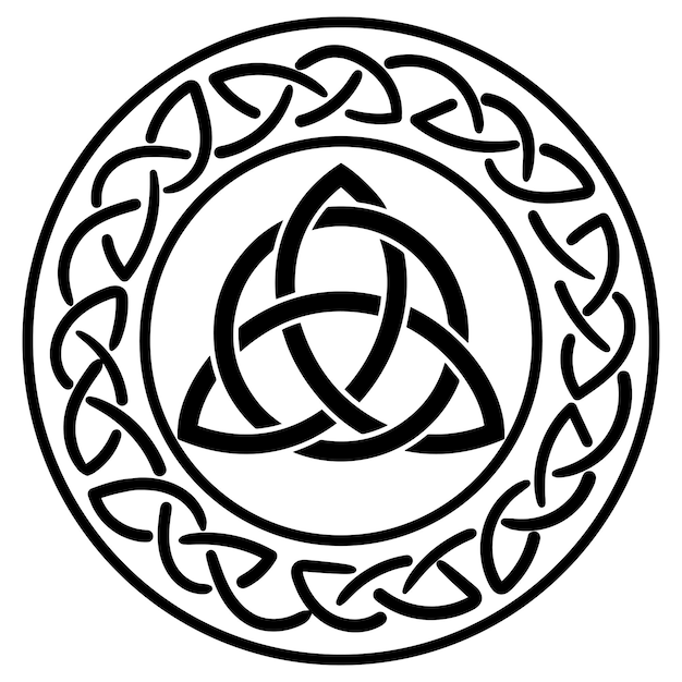 Celtic knot vectors illustrations for free download