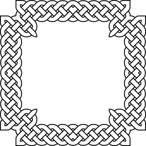 Knotworks coloring page free printable coloring pages