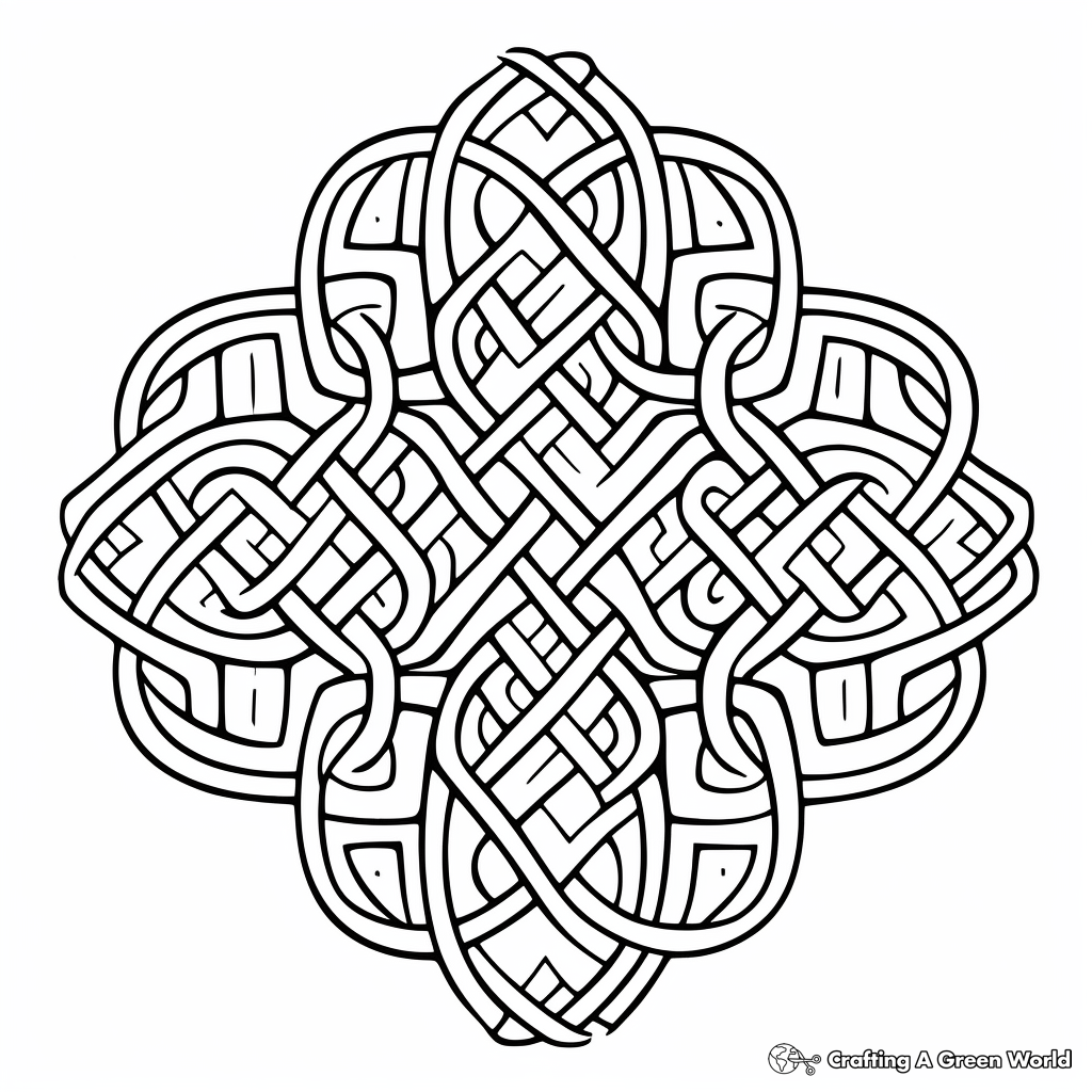 St patricks coloring pages for adults