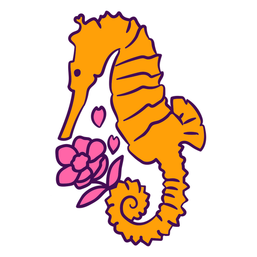 Seahorse png designs for t shirt merch