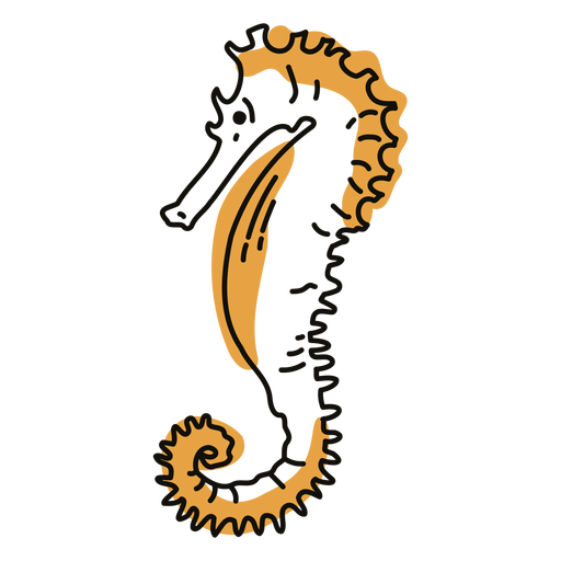 Seahorse png designs for t shirt merch