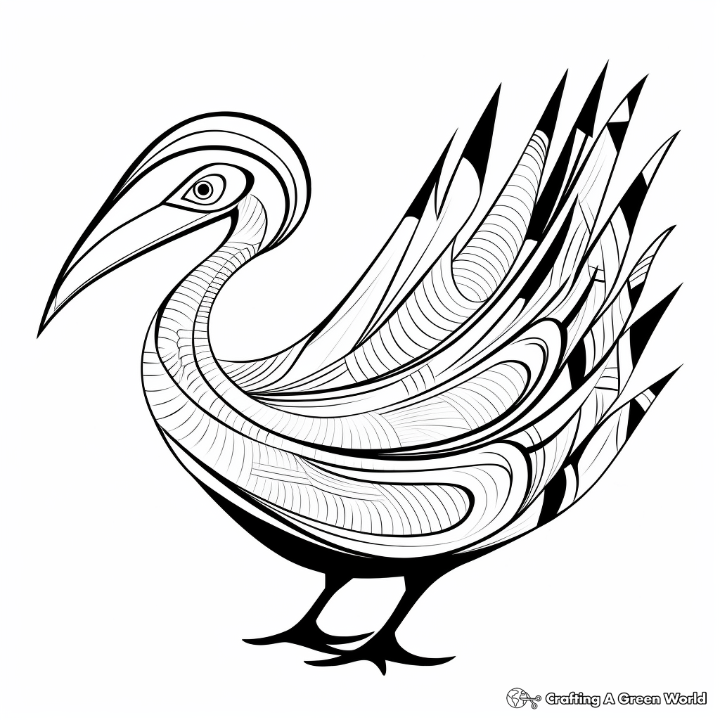 Pelican coloring pages