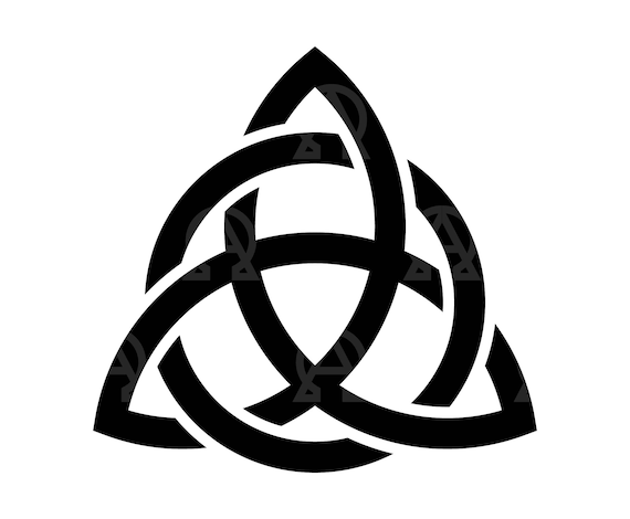 Celtic knot svg triquetra cut files cetic knot cut files