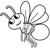 Fly coloring pages free coloring pages