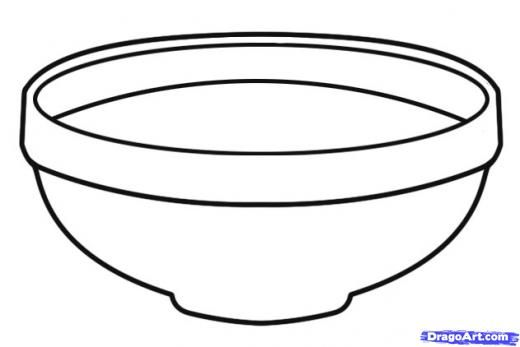 Cereal bowl coloring page salads cereal bowls cereal and bowls coloring pages coloring for kids cereal bowls