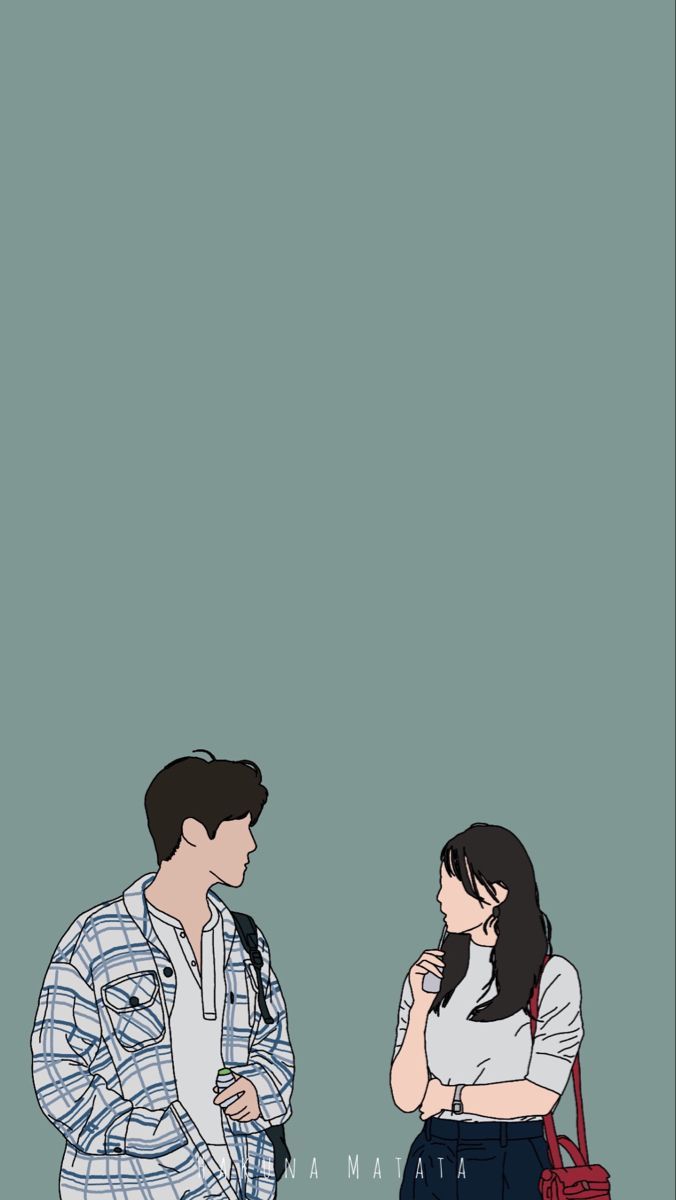 Hometown cha cha cha kdrama art illustration wallpaper in korean drama romance cute couâ cute love wallpapers cute cartoon wallpapers book cover artwork