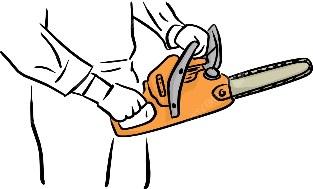 Chainsaw drawing png transparent images free download vector files