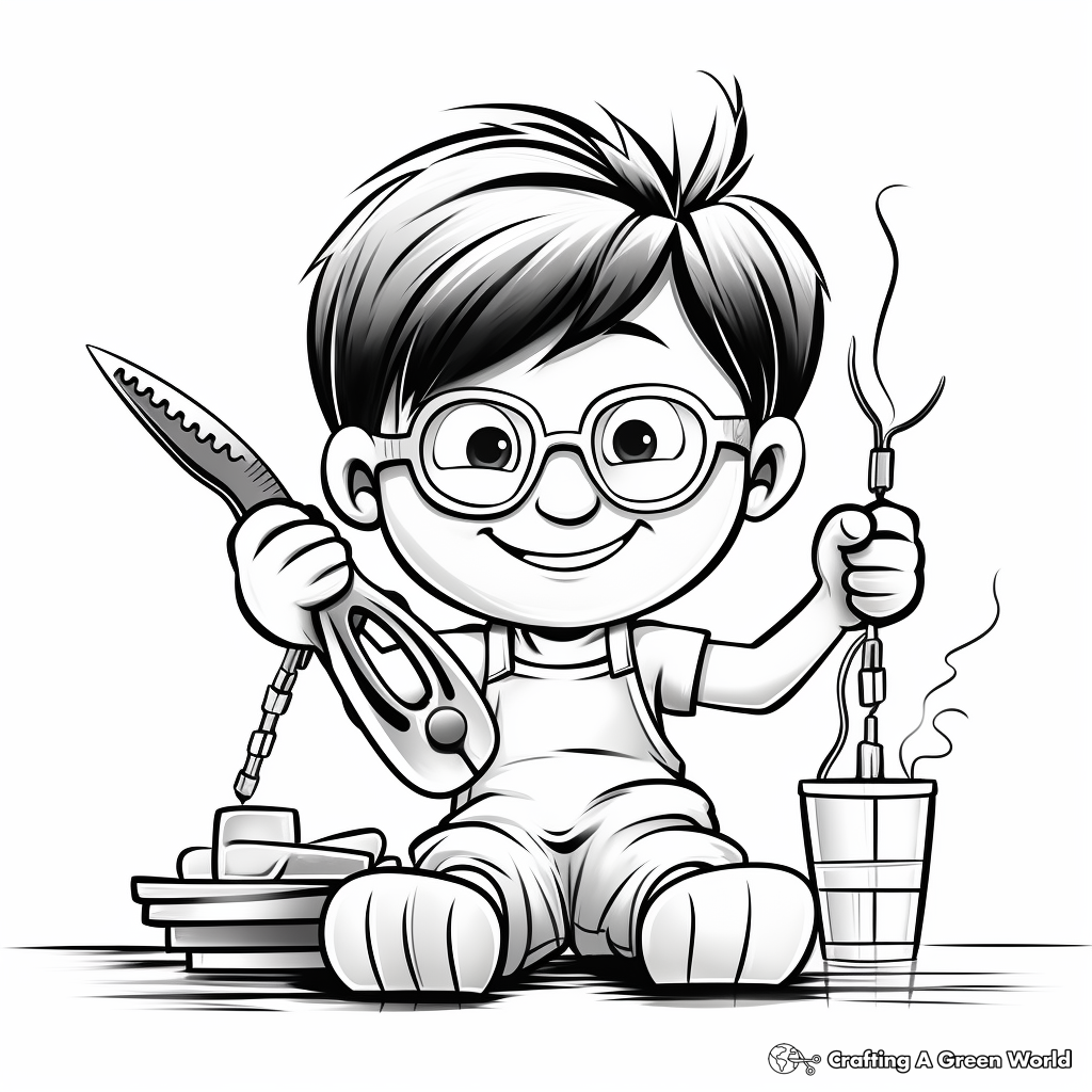 Tool coloring pages