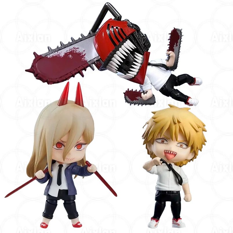 Cm chainsaw man pochita anime figure denjipower pvc action figure chainsaw man denji figure adult collectible model doll toys