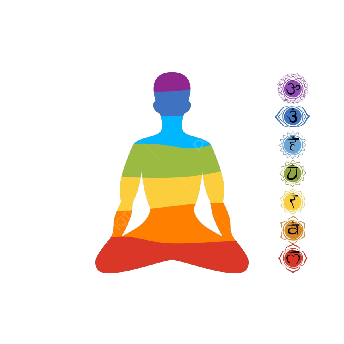 Chakras yoga png transparent images free download vector files