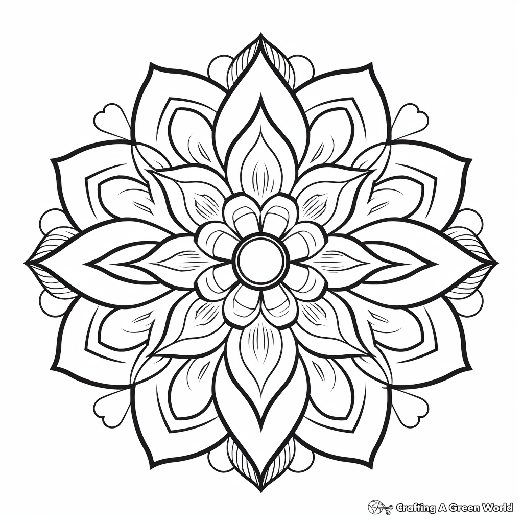 Chakra coloring pages