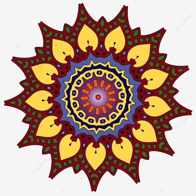 Indian mandala vector hd png images indian vector and decorative coloring mandala illustration henna mandala png image for free download