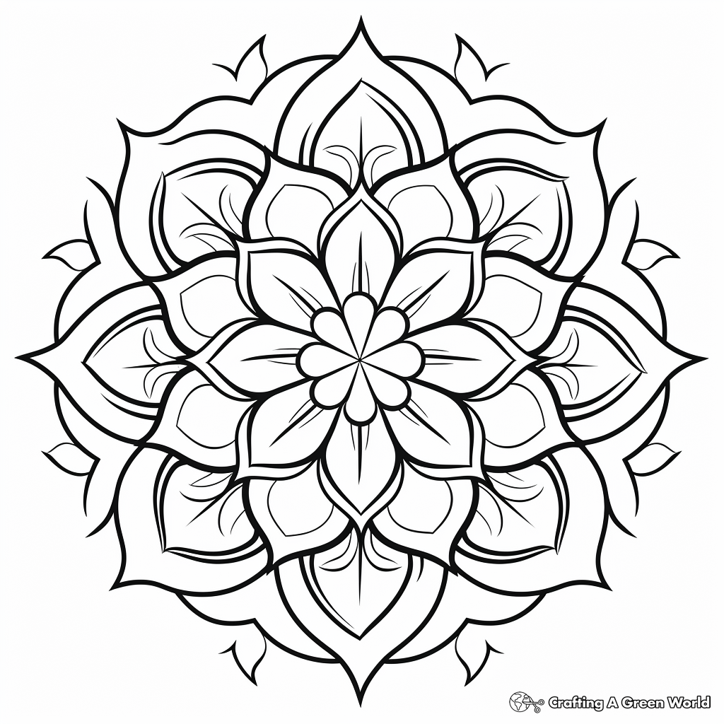 Chakra coloring pages