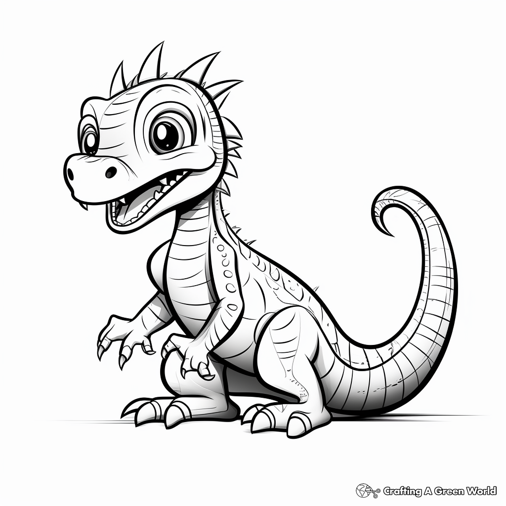 Lizard coloring pages