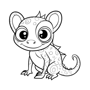 Lizard outline png transparent images free download vector files