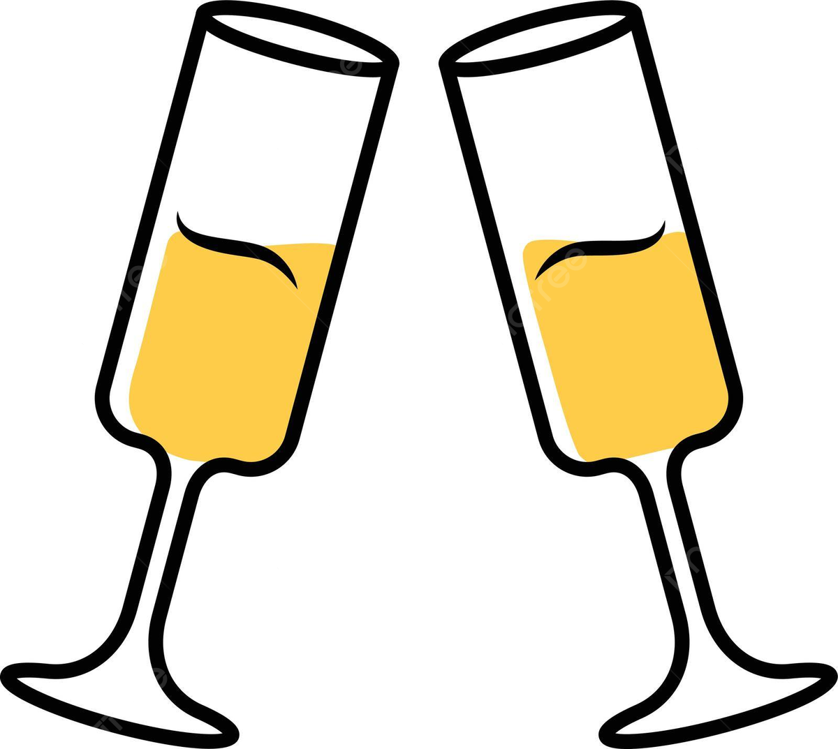 Champagne glass cheers png transparent images free download vector files