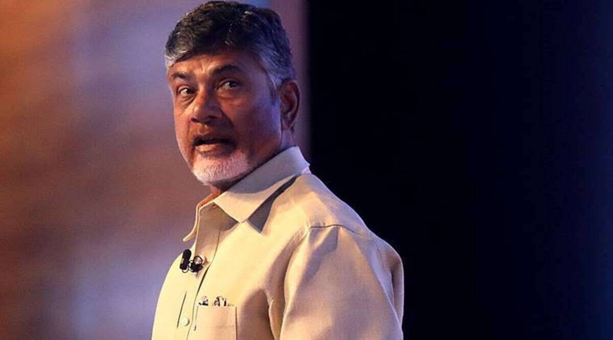 Tdp foundation day chandrababu naidu talks of threat to telugu motherland attacks jagan cities newsthe indian express