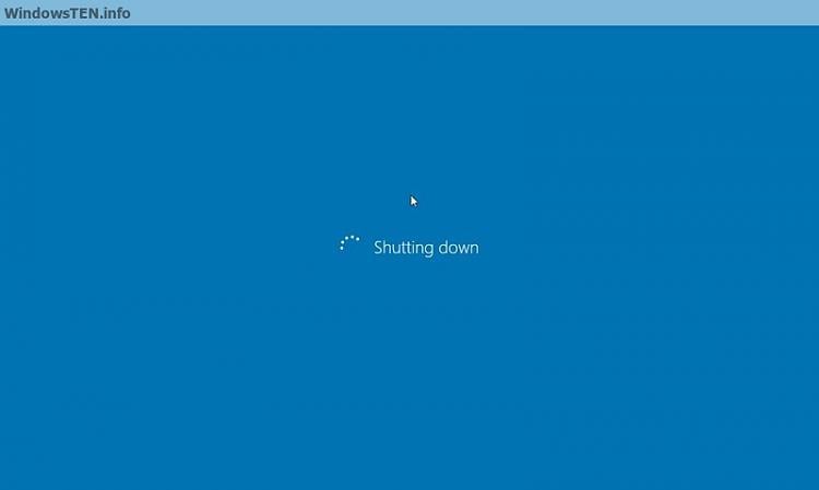 Change background of startshutdown screen