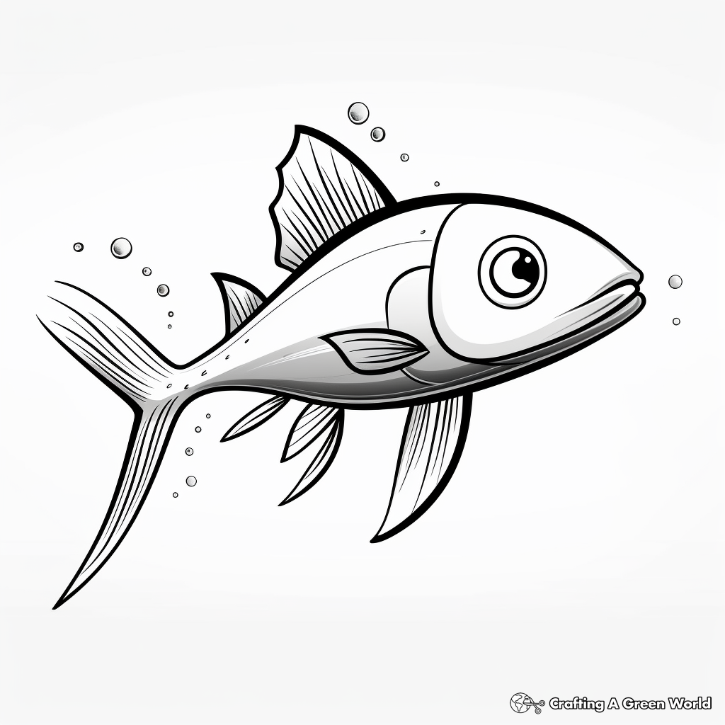 Catfish coloring pages