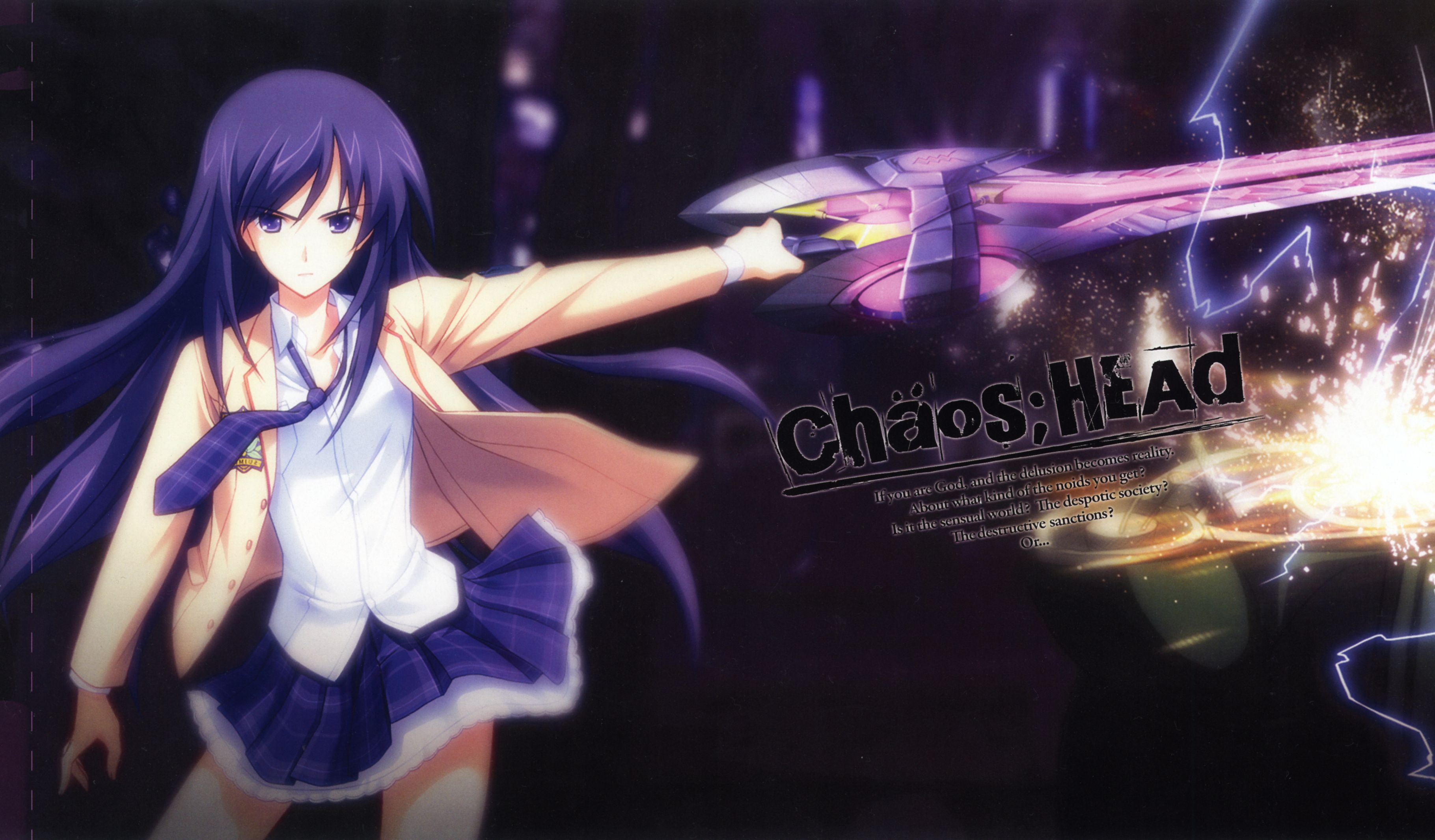 Chaoshead chãoshead anime chaos