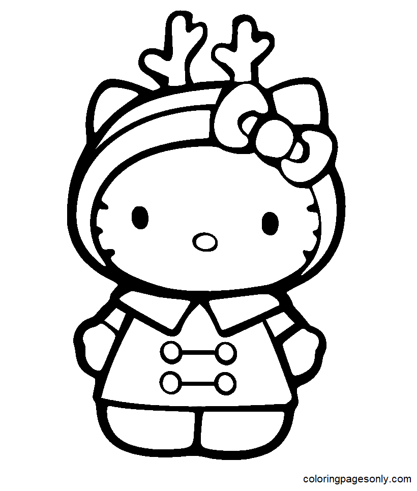 Sanrio characters coloring pages printable for free download