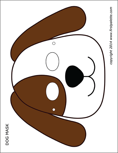 Bunny masks free printable templates coloring pages