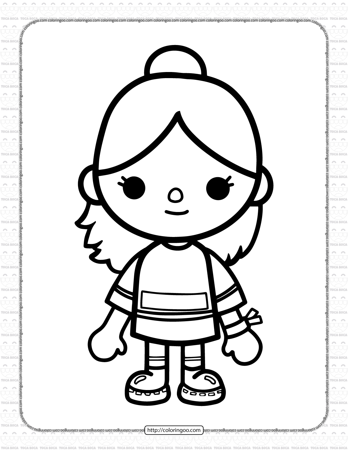 Toca life coloring pages coloring pages color of life paper dolls book