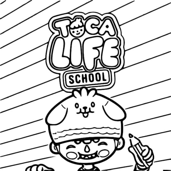 Toca boca coloring pages