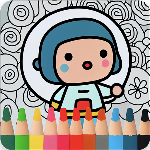 Download toca boca coloring pages on pc emulator