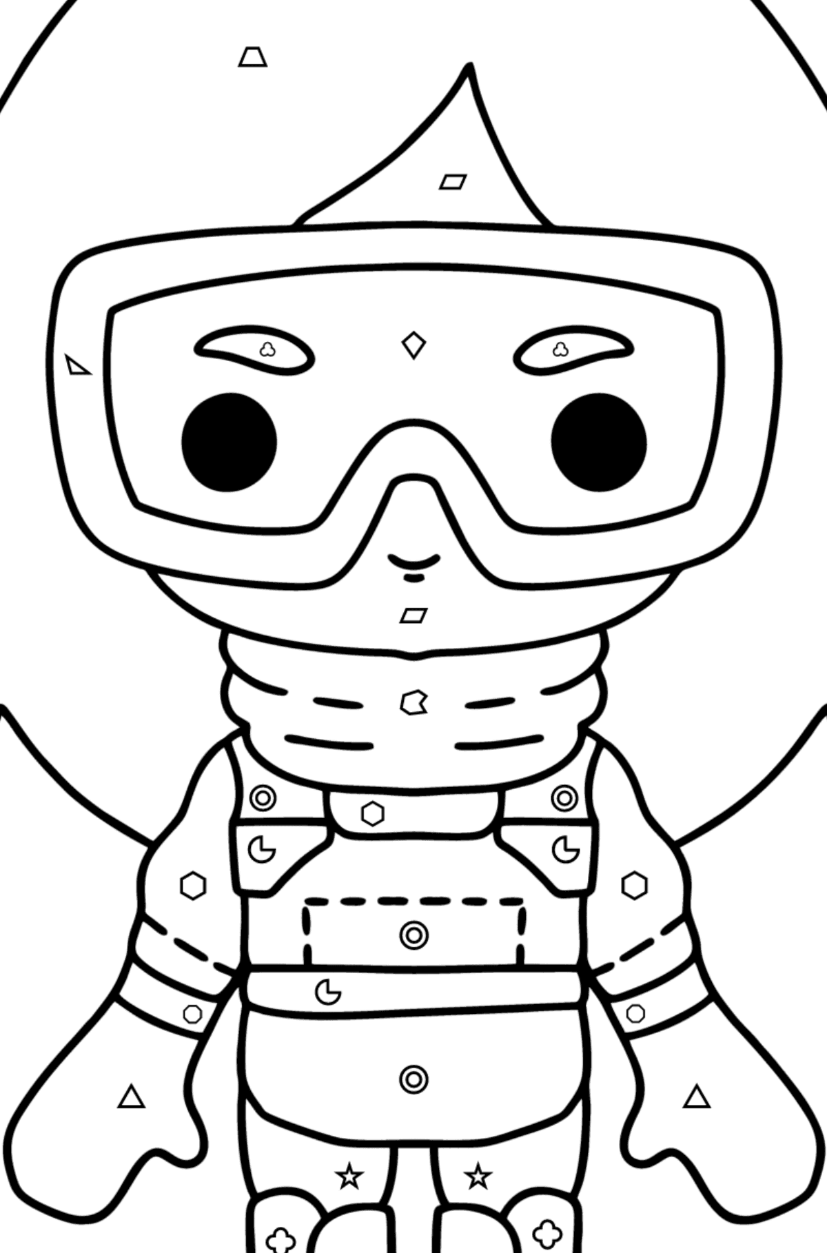 Toca boca for girls coloring page coloring