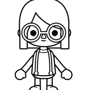 Toca boca coloring pages printable for free download