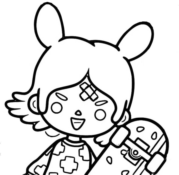 Toca boca coloring pages printable for free download