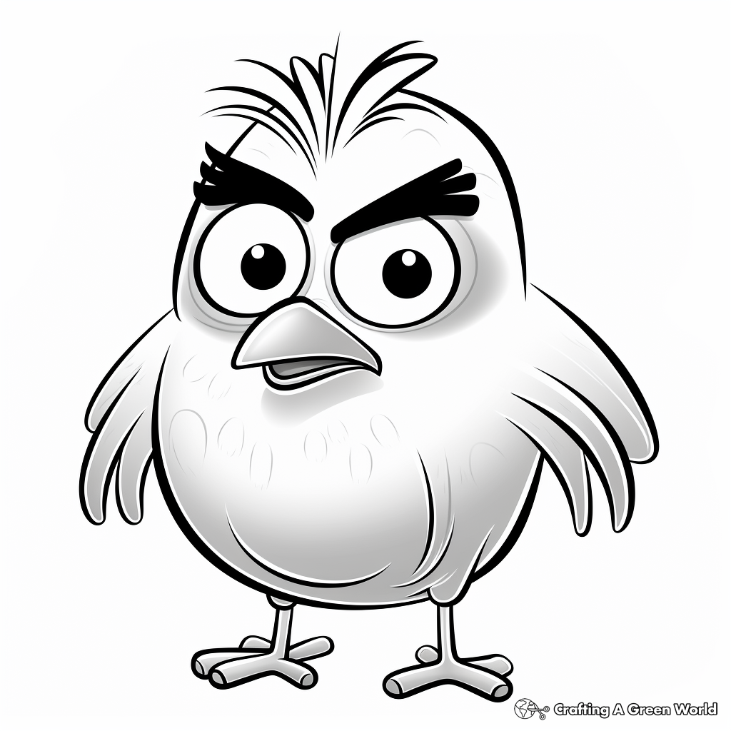 Angry birds coloring pages