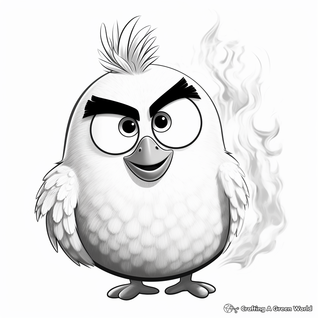 Angry birds coloring pages