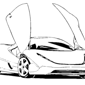 Racing car coloring pages printable for free download