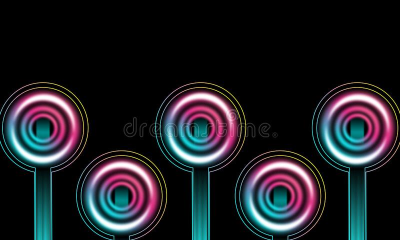 Phone cool charging wallpaper stock vector