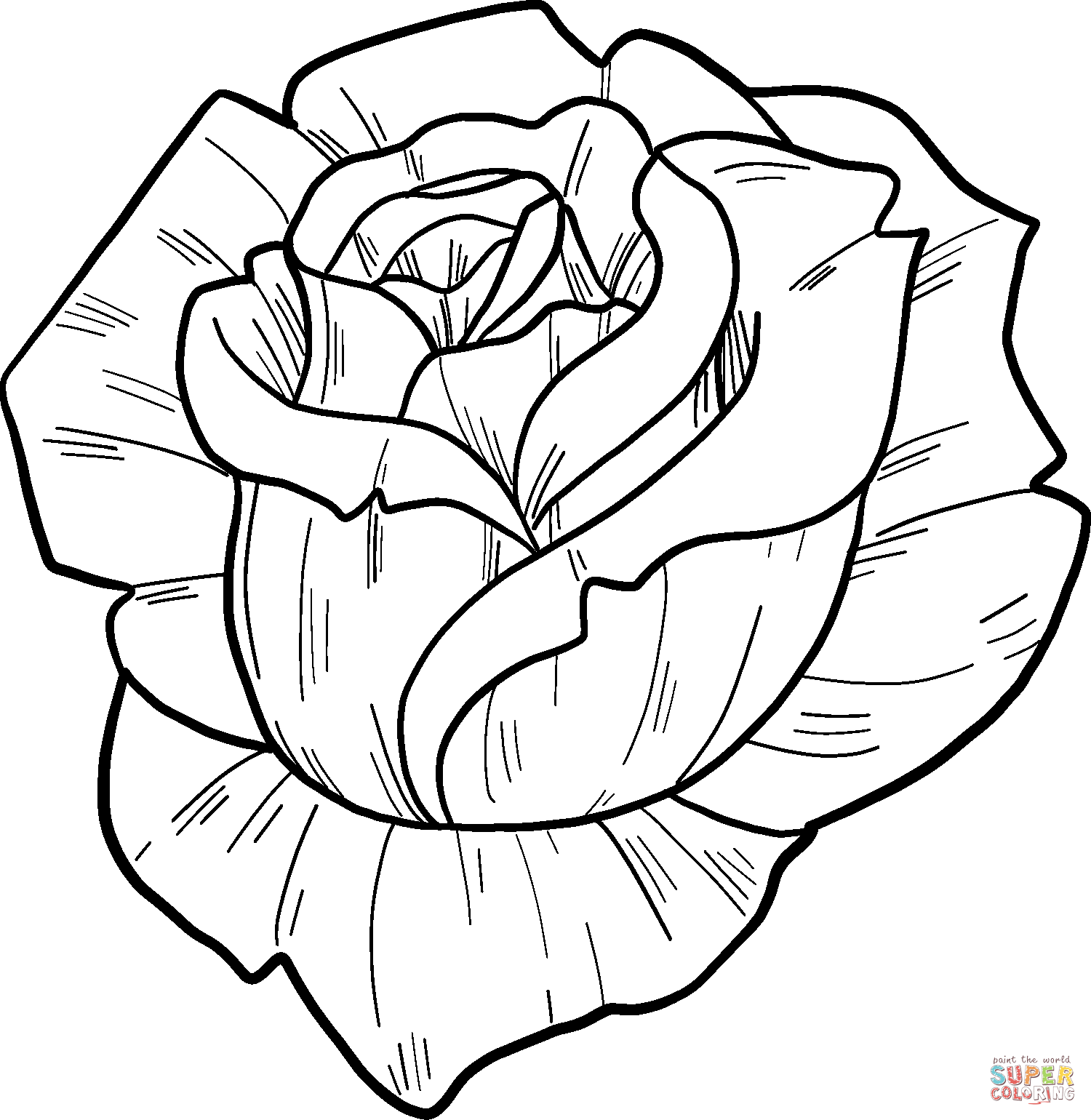 Roses coloring pages