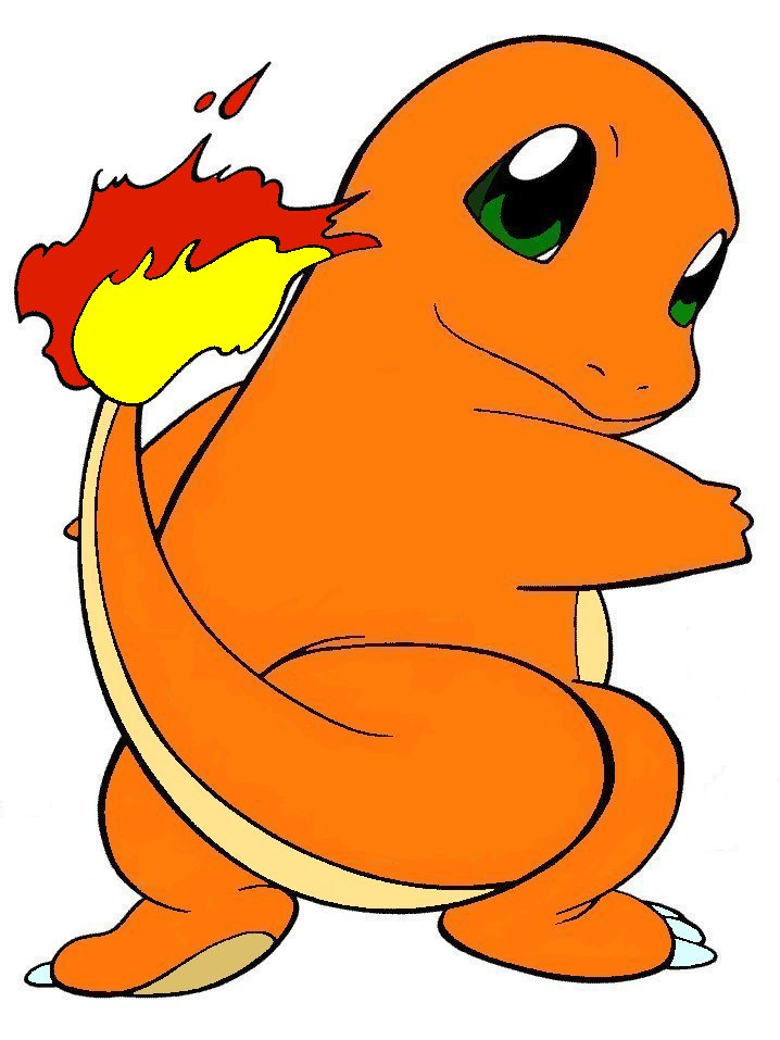 Charmander screenshots images and pictures pokemon painting charmander charmander charmeleon charizard