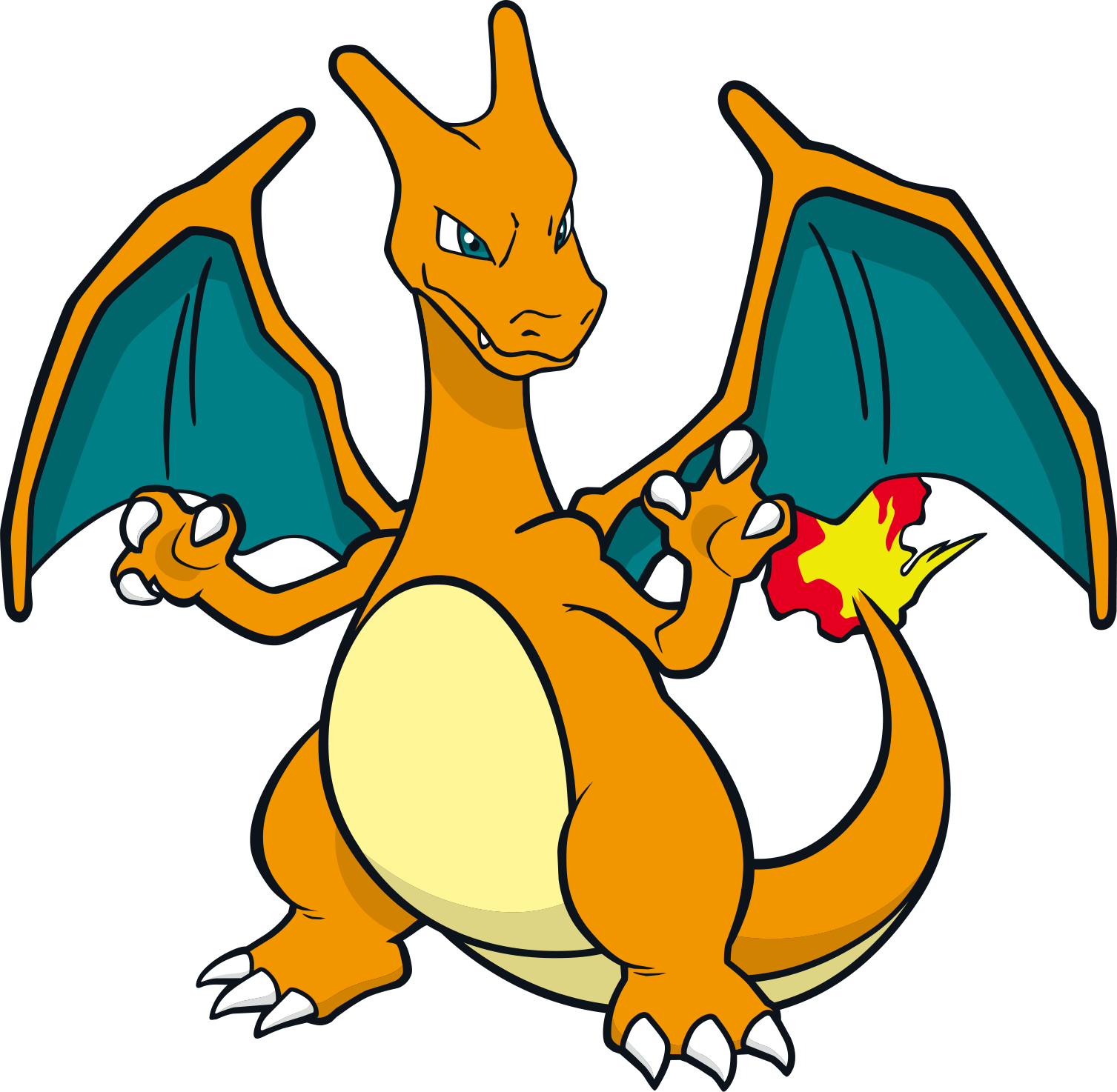 Charizard pokemon vinyl sticker vinyl decal variable size decal